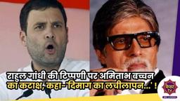Big B on Rahul Gandhi : राहुल गांधी की टिप्पणी पर अमिताभ बच्चन ने किया कटाक्ष, कहा-'दिमाग का लचीलापन...' !